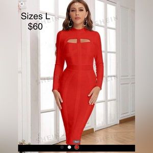Beautiful dresses Red sizes L